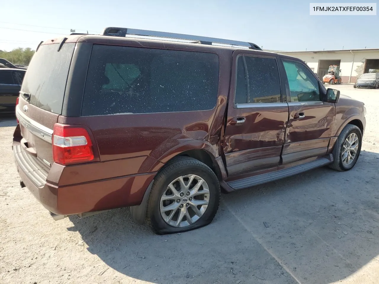 1FMJK2ATXFEF00354 2015 Ford Expedition El Limited