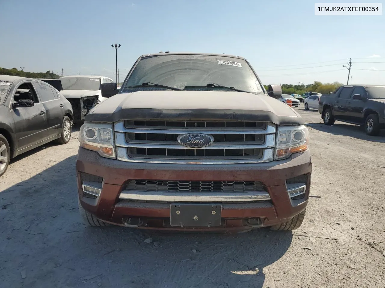 2015 Ford Expedition El Limited VIN: 1FMJK2ATXFEF00354 Lot: 71859054