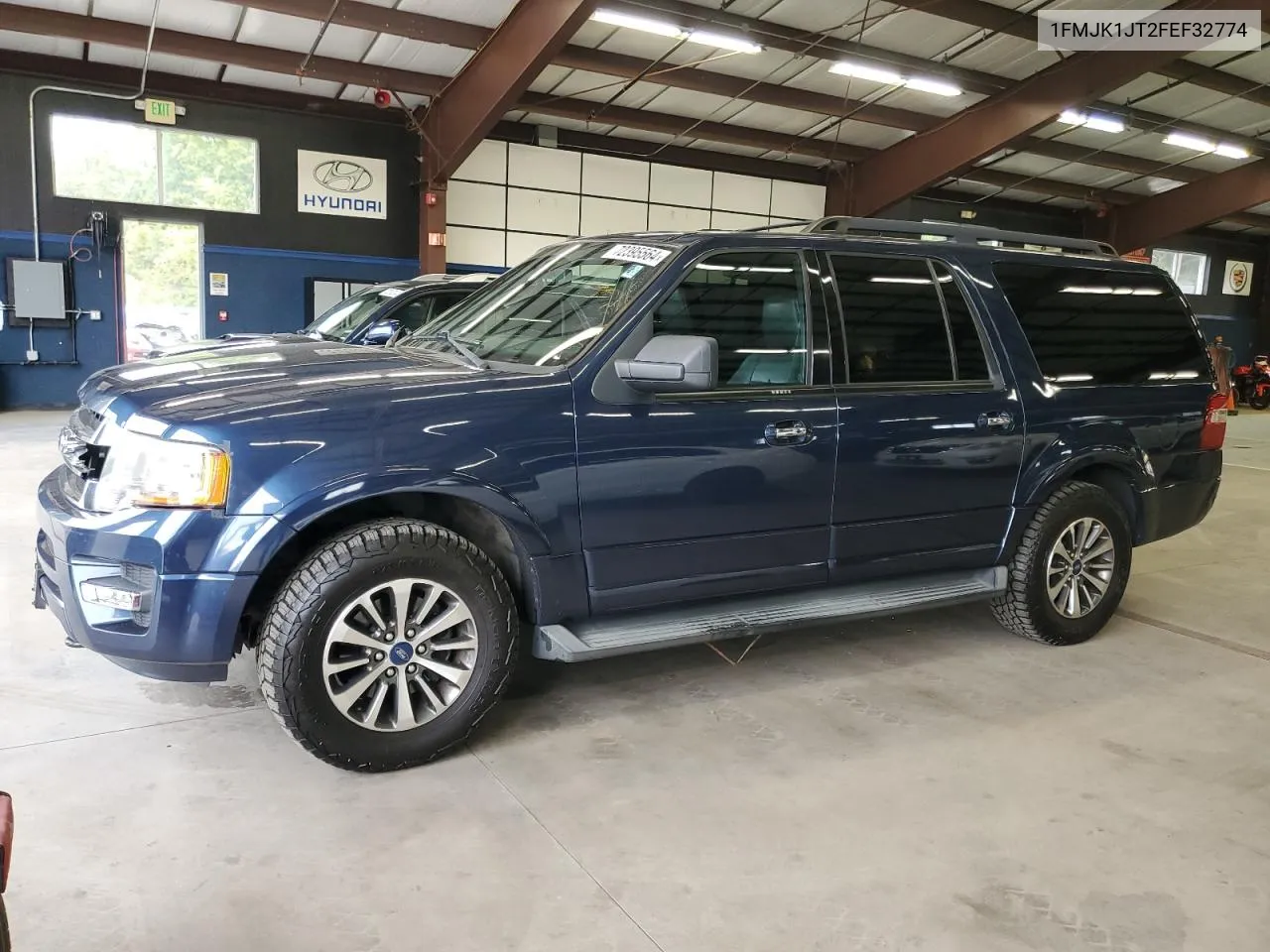 2015 Ford Expedition El Xlt VIN: 1FMJK1JT2FEF32774 Lot: 72395564