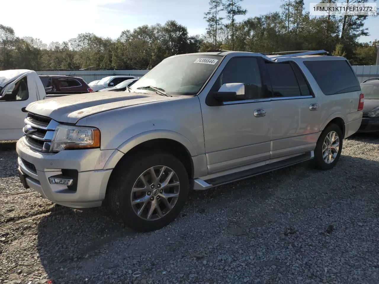 2015 Ford Expedition El Limited VIN: 1FMJK1KT1FEF19772 Lot: 74386644