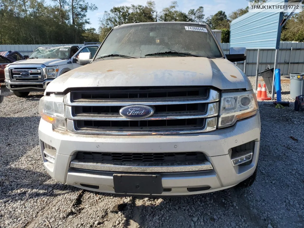 2015 Ford Expedition El Limited VIN: 1FMJK1KT1FEF19772 Lot: 74386644