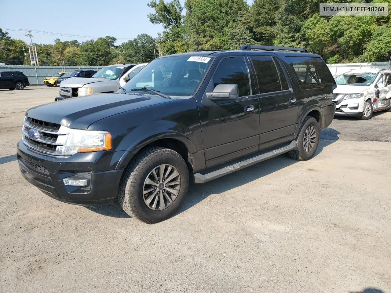 2015 Ford Expedition El Xlt VIN: 1FMJK1HT4FEF48268 Lot: 74746634