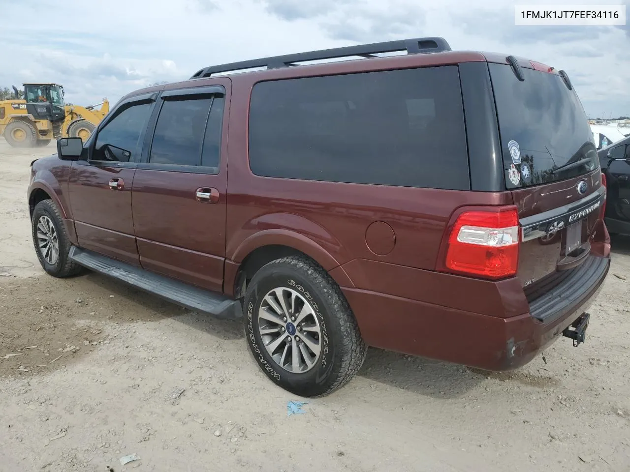 2015 Ford Expedition El Xlt VIN: 1FMJK1JT7FEF34116 Lot: 78275974