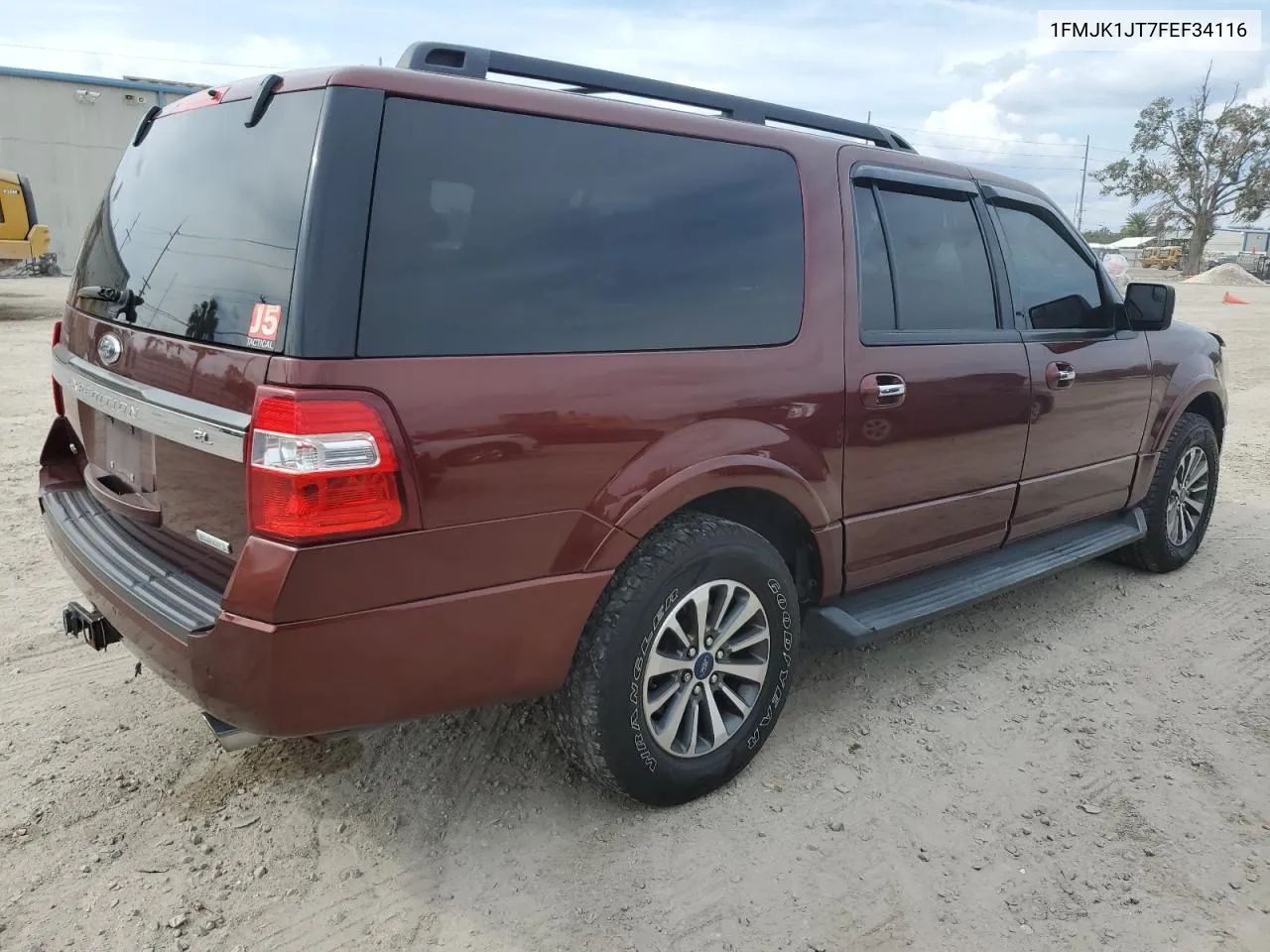 2015 Ford Expedition El Xlt VIN: 1FMJK1JT7FEF34116 Lot: 78275974