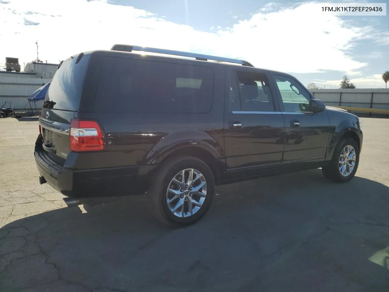 2015 Ford Expedition El Limited VIN: 1FMJK1KT2FEF29436 Lot: 79074374