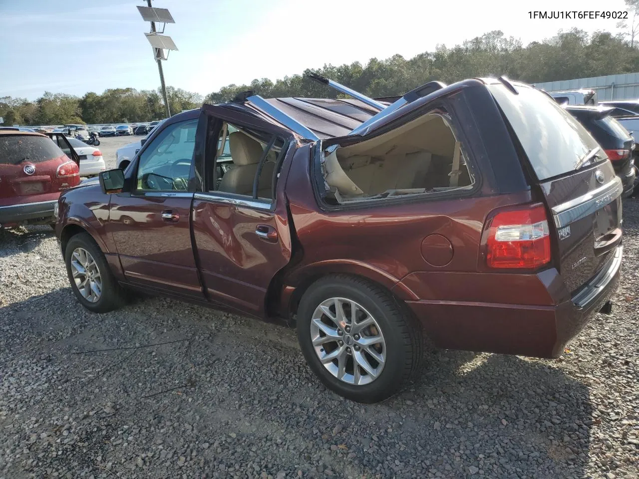 2015 Ford Expedition Limited VIN: 1FMJU1KT6FEF49022 Lot: 79102334