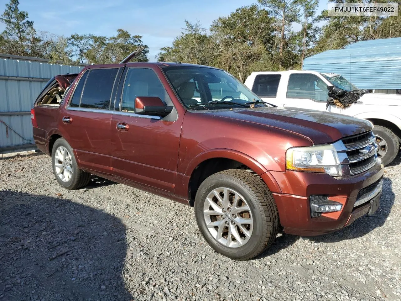 2015 Ford Expedition Limited VIN: 1FMJU1KT6FEF49022 Lot: 79102334