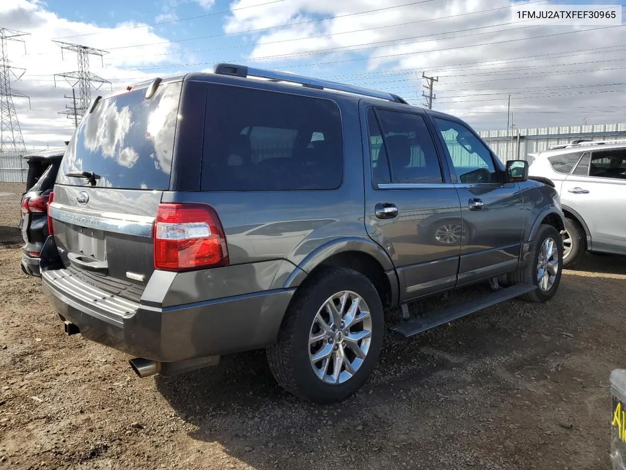 2015 Ford Expedition Limited VIN: 1FMJU2ATXFEF30965 Lot: 79682384