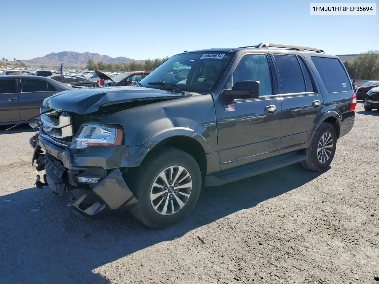 2015 Ford Expedition Xlt VIN: 1FMJU1HT8FEF35694 Lot: 80489024