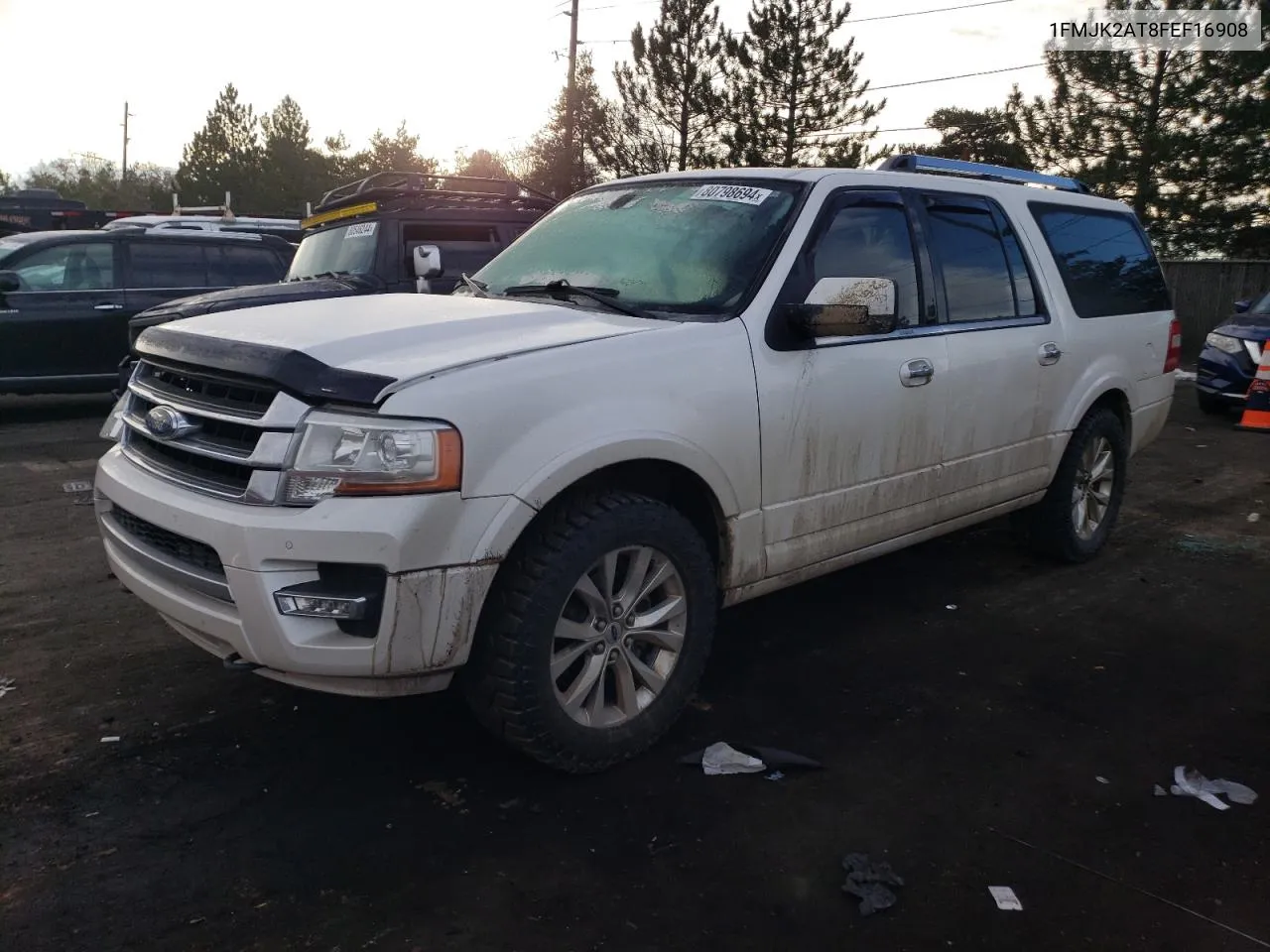 2015 Ford Expedition El Limited VIN: 1FMJK2AT8FEF16908 Lot: 80798694