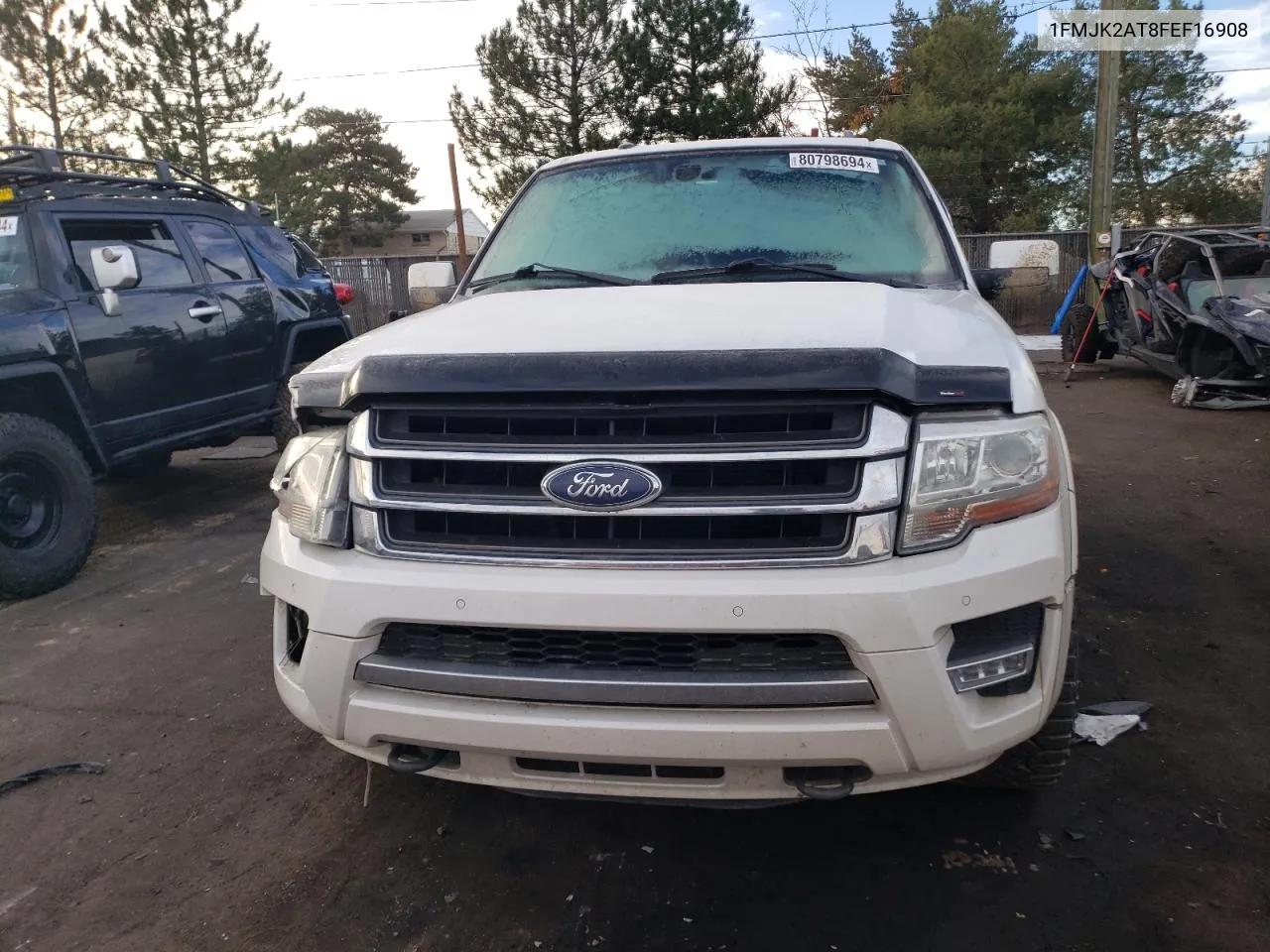 2015 Ford Expedition El Limited VIN: 1FMJK2AT8FEF16908 Lot: 80798694