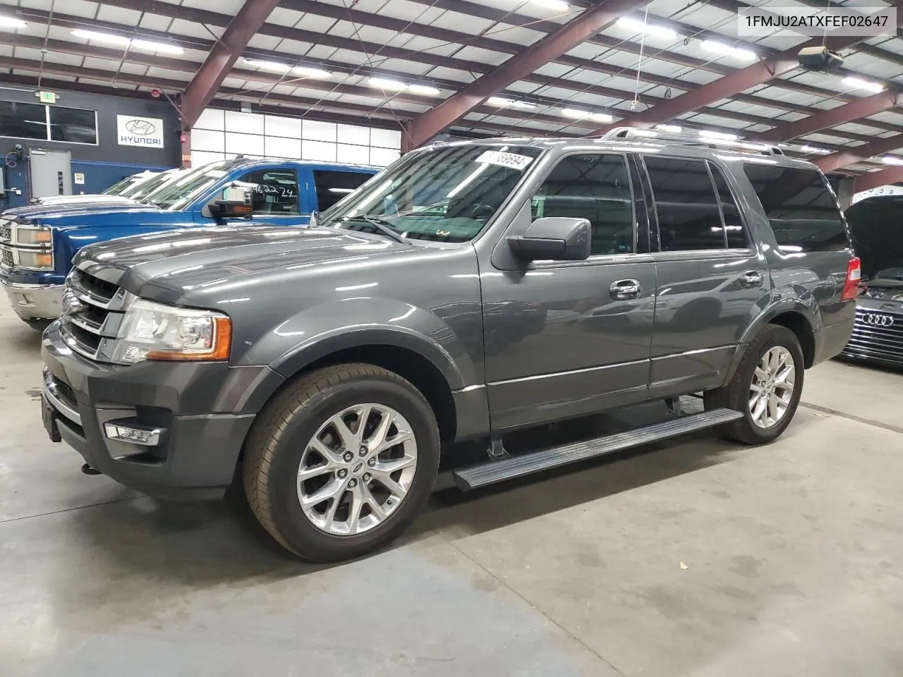 2015 Ford Expedition Limited VIN: 1FMJU2ATXFEF02647 Lot: 80889694