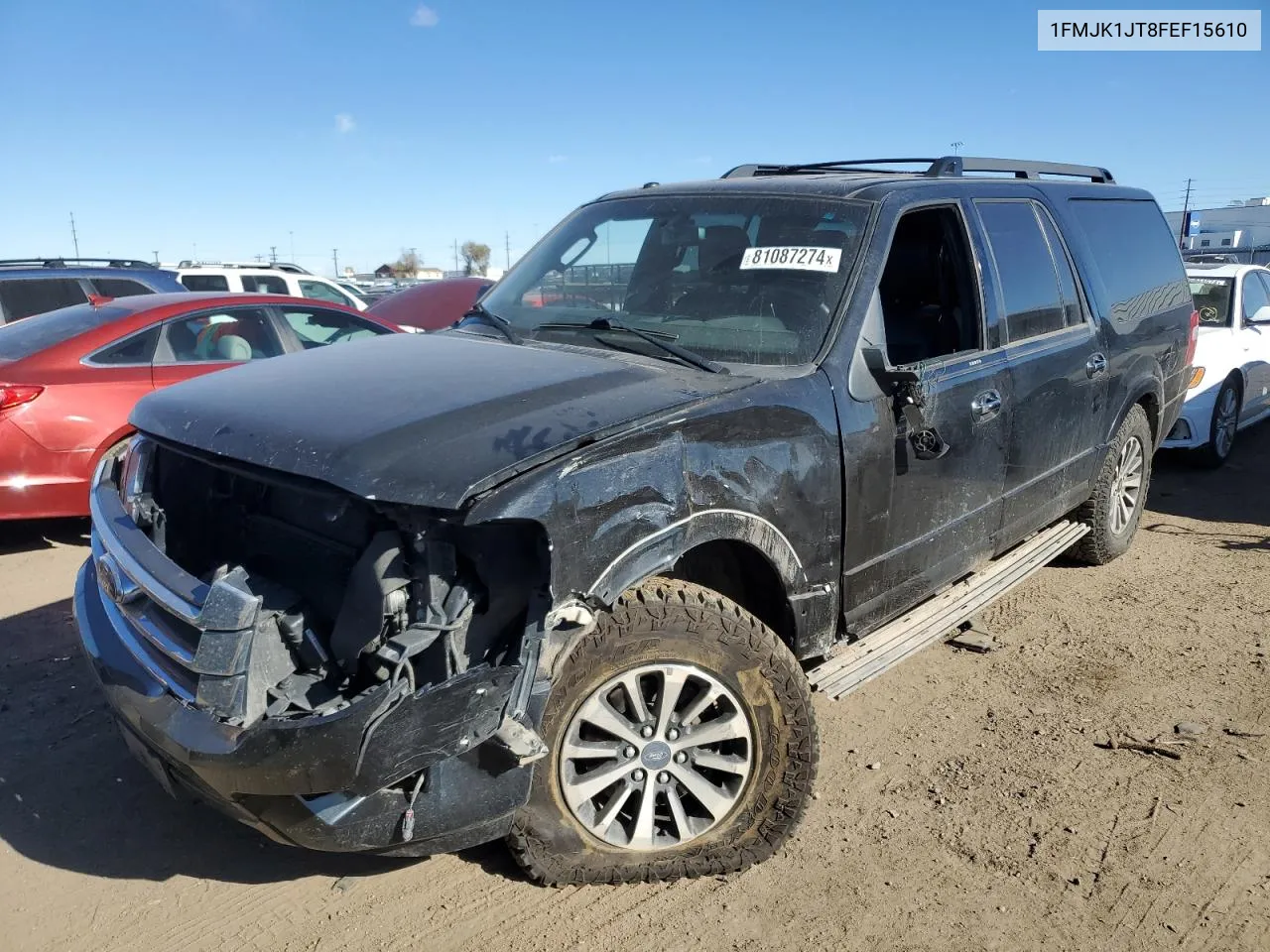 2015 Ford Expedition El Xlt VIN: 1FMJK1JT8FEF15610 Lot: 81087274