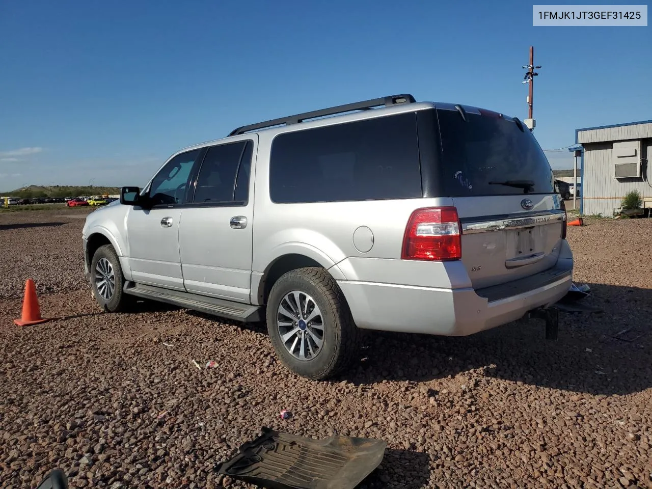 2016 Ford Expedition El Xlt VIN: 1FMJK1JT3GEF31425 Lot: 46868244