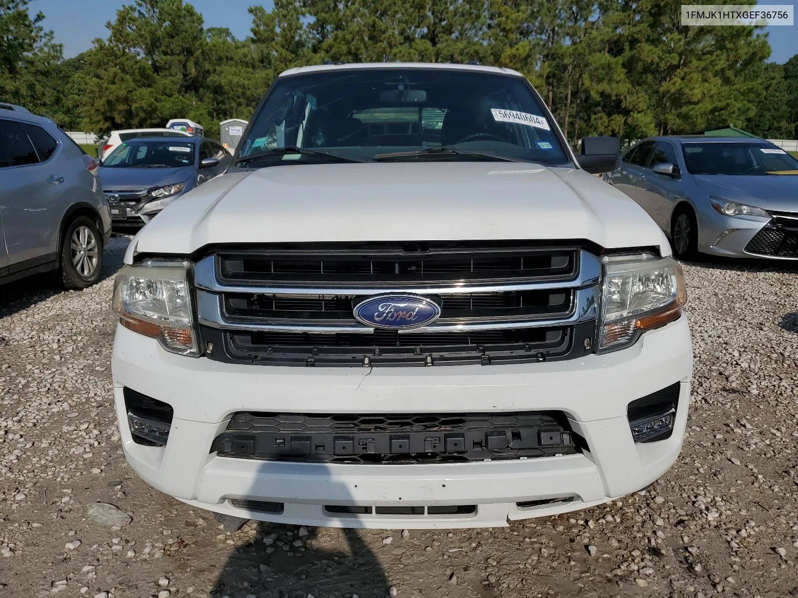 2016 Ford Expedition El Xlt VIN: 1FMJK1HTXGEF36756 Lot: 56940604