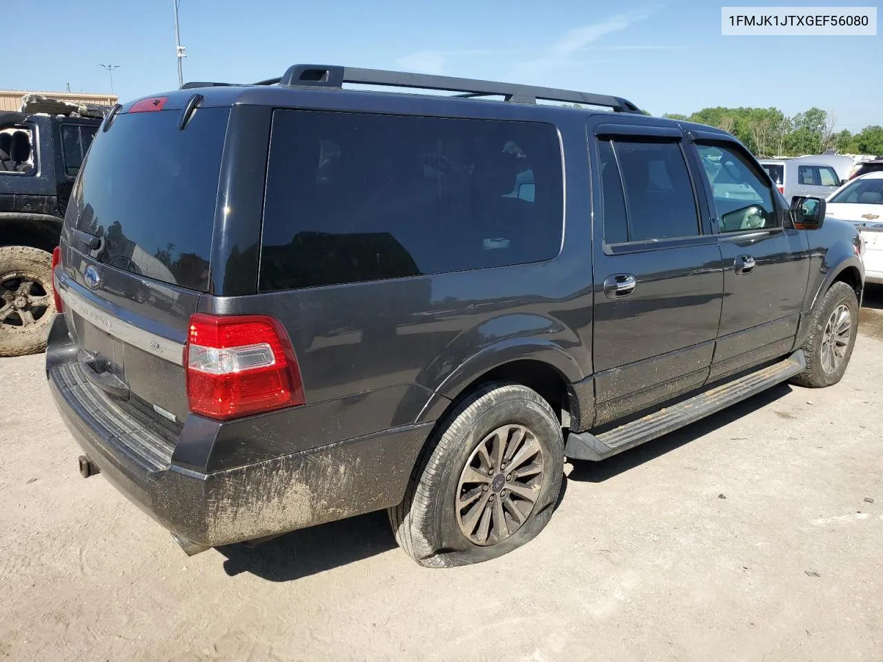 2016 Ford Expedition El Xlt VIN: 1FMJK1JTXGEF56080 Lot: 58903354