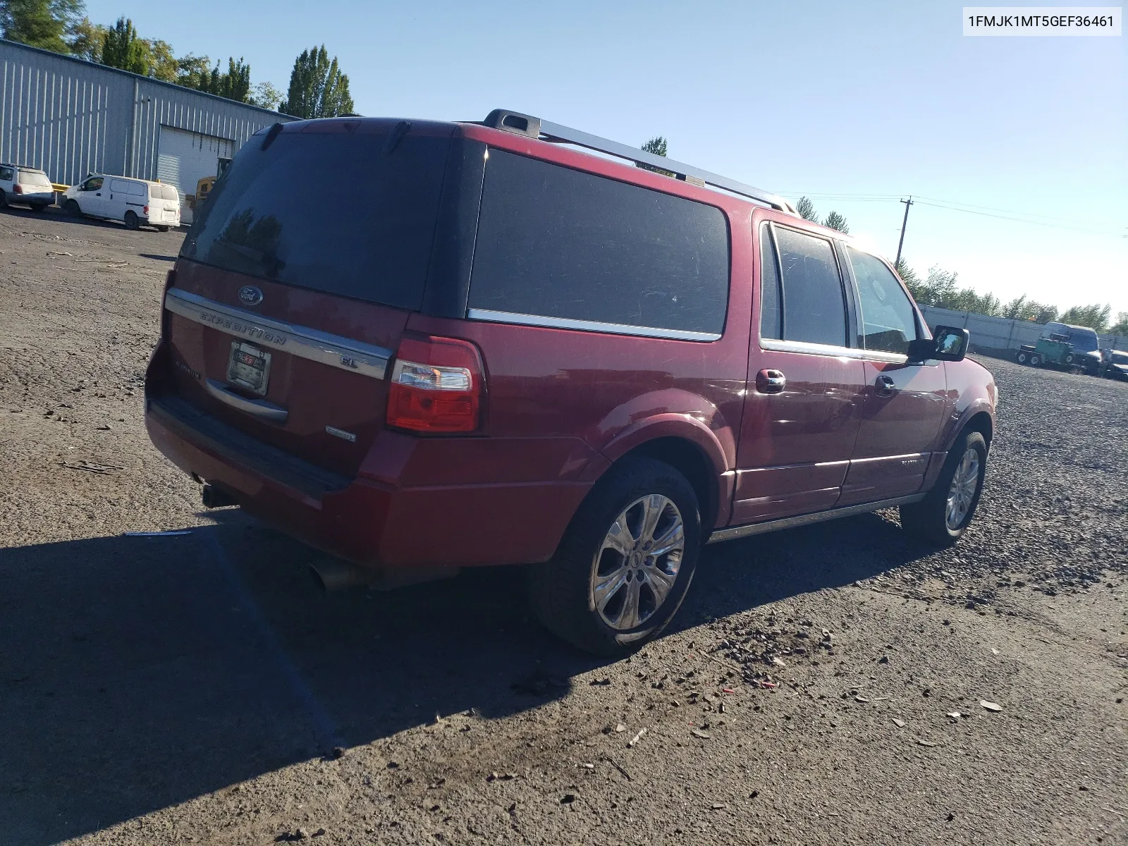 2016 Ford Expedition El Platinum VIN: 1FMJK1MT5GEF36461 Lot: 64196104