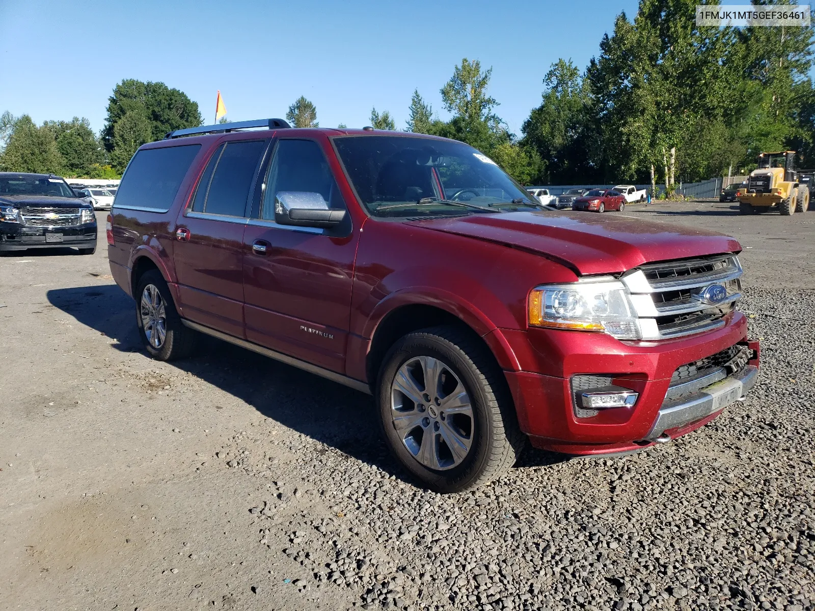 2016 Ford Expedition El Platinum VIN: 1FMJK1MT5GEF36461 Lot: 64196104