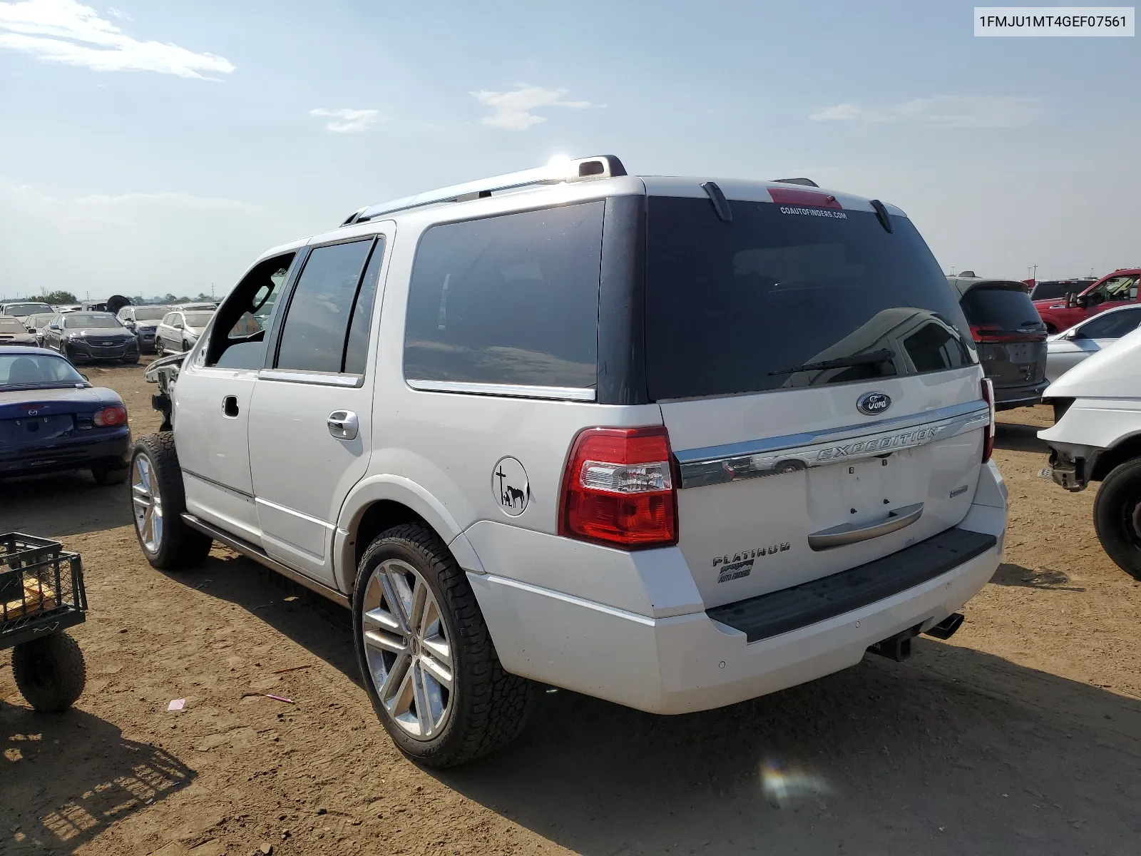 1FMJU1MT4GEF07561 2016 Ford Expedition Platinum