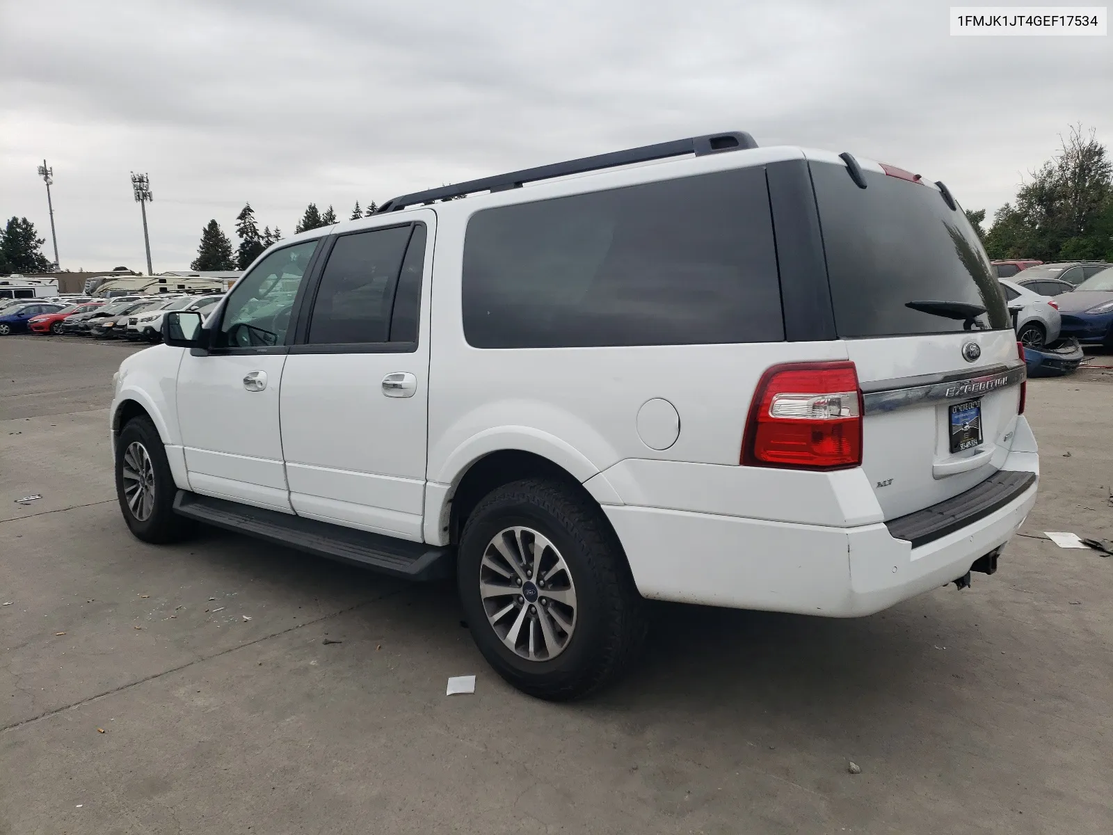 2016 Ford Expedition El Xlt VIN: 1FMJK1JT4GEF17534 Lot: 67288644