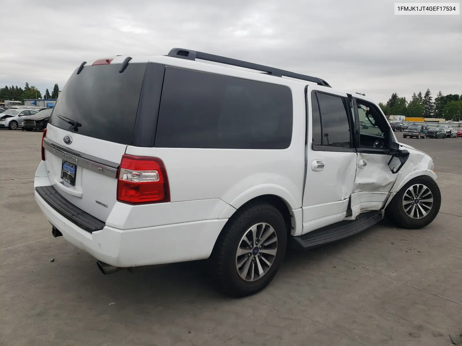 2016 Ford Expedition El Xlt VIN: 1FMJK1JT4GEF17534 Lot: 67288644