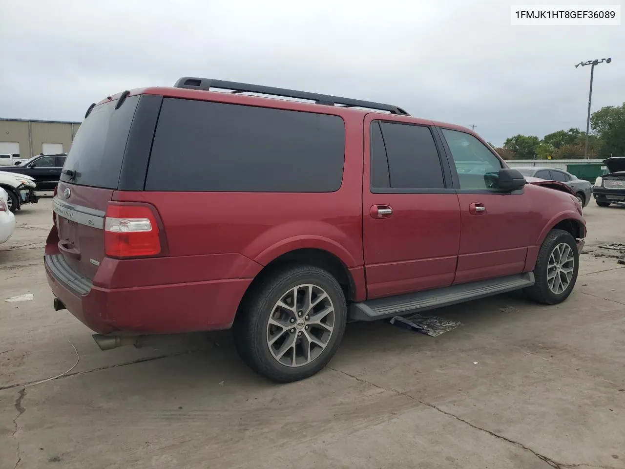 2016 Ford Expedition El Xlt VIN: 1FMJK1HT8GEF36089 Lot: 70317954