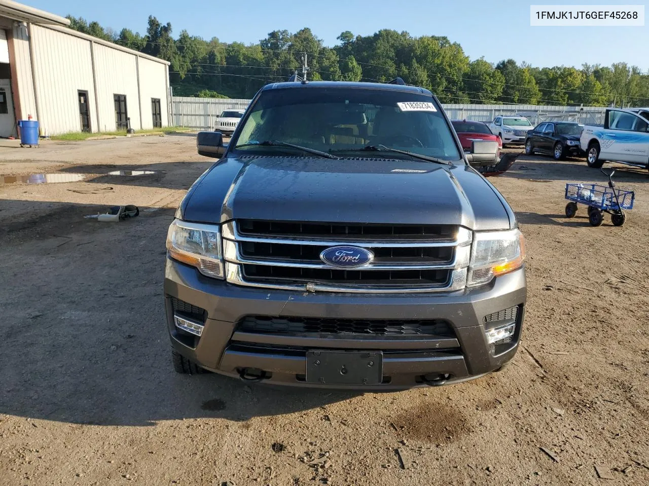 2016 Ford Expedition El Xlt VIN: 1FMJK1JT6GEF45268 Lot: 71835234