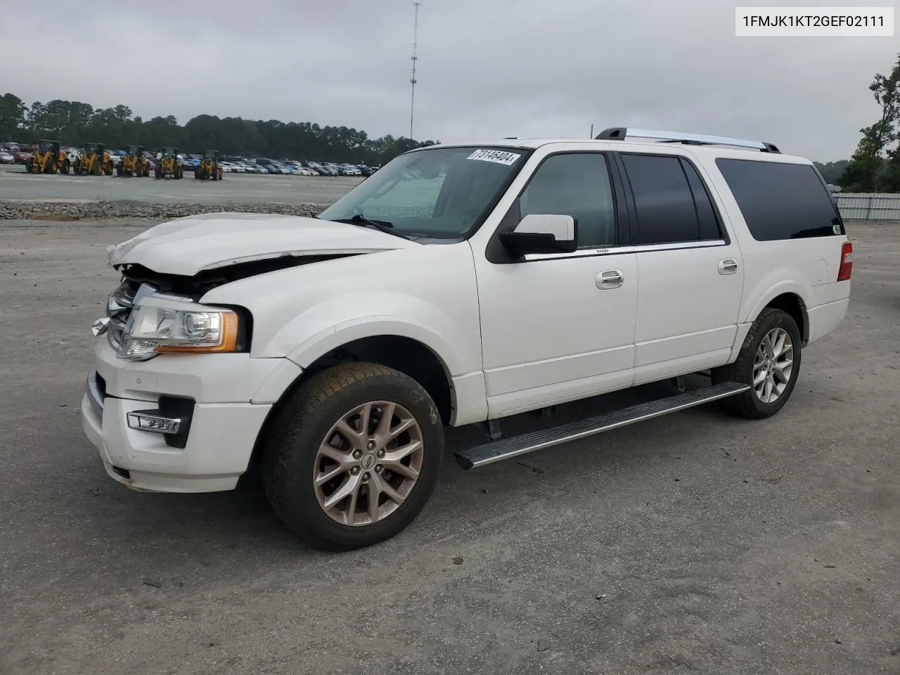 2016 Ford Expedition El Limited VIN: 1FMJK1KT2GEF02111 Lot: 73146404