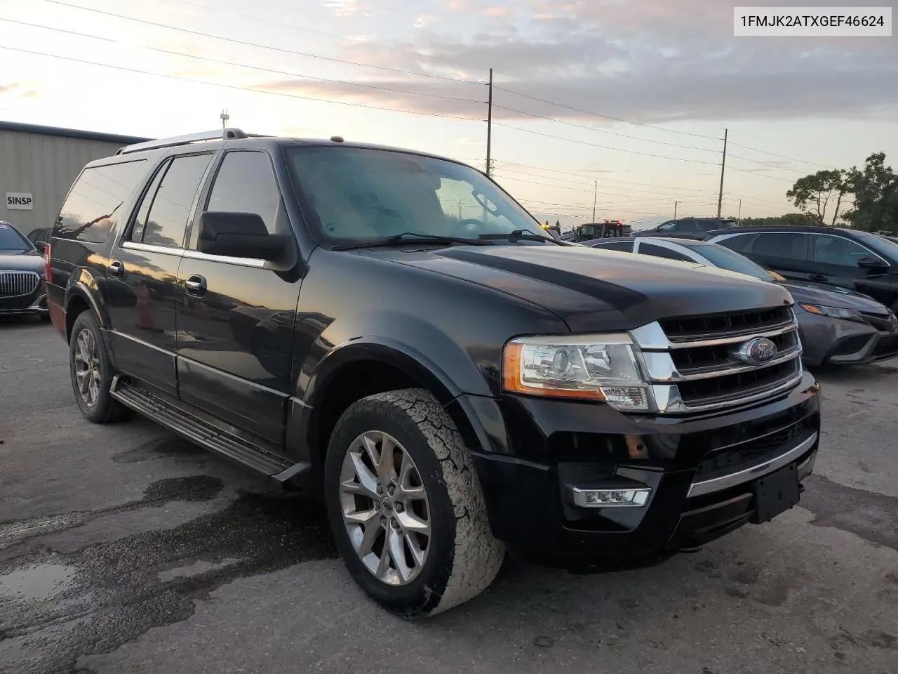 2016 Ford Expedition El Limited VIN: 1FMJK2ATXGEF46624 Lot: 73676804