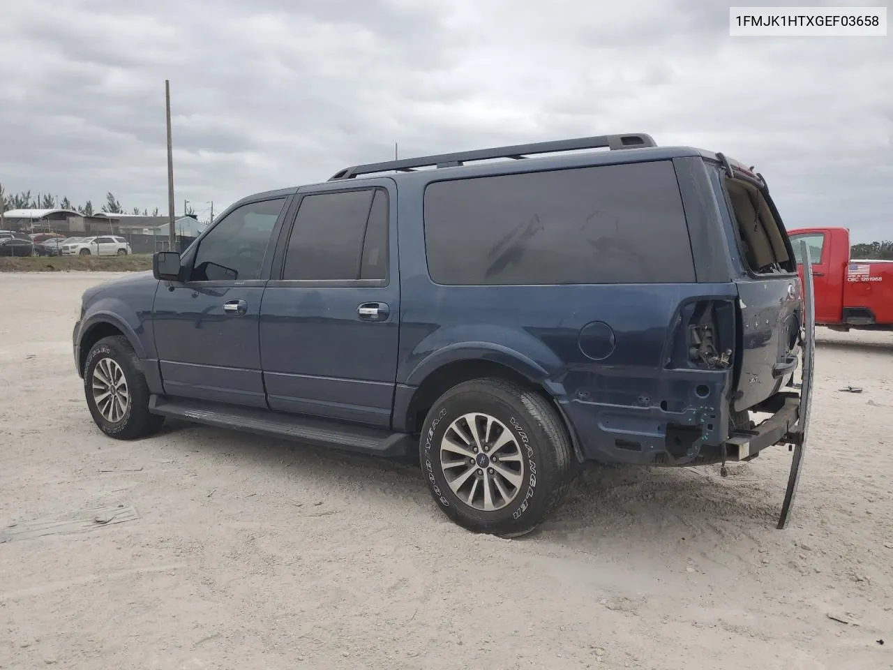 2016 Ford Expedition El Xlt VIN: 1FMJK1HTXGEF03658 Lot: 75935744