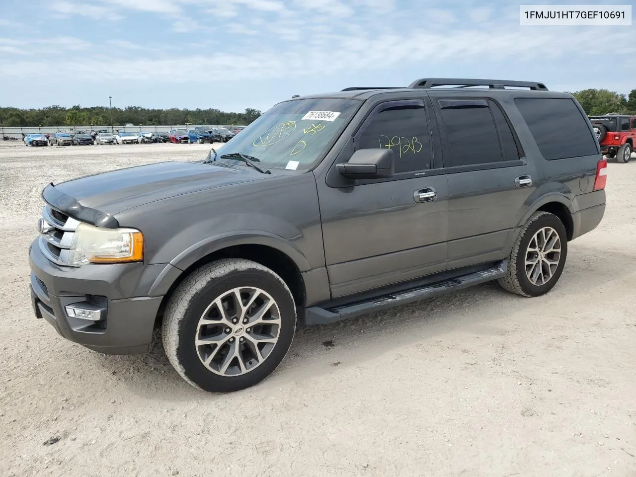 2016 Ford Expedition Xlt VIN: 1FMJU1HT7GEF10691 Lot: 76138684