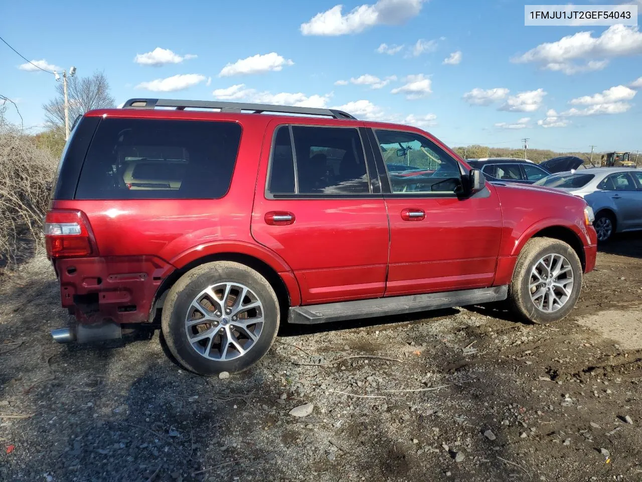 2016 Ford Expedition Xlt VIN: 1FMJU1JT2GEF54043 Lot: 79630574