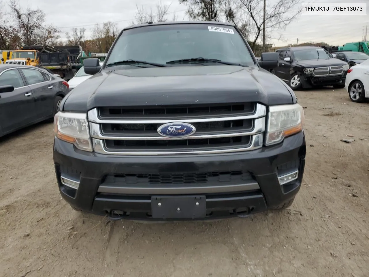 2016 Ford Expedition El Xlt VIN: 1FMJK1JT7GEF13073 Lot: 80867964