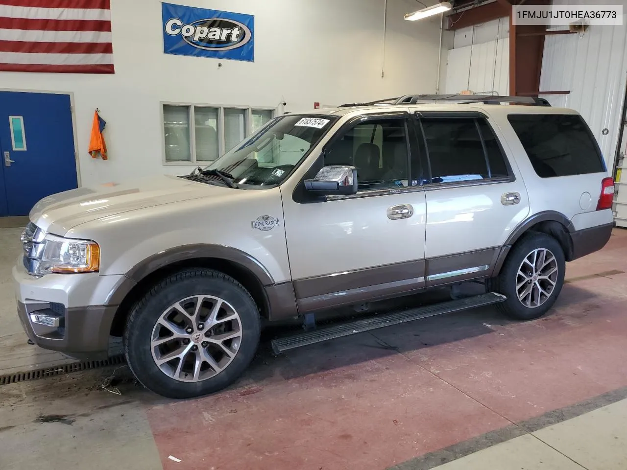 2017 Ford Expedition Xlt VIN: 1FMJU1JT0HEA36773 Lot: 61857574