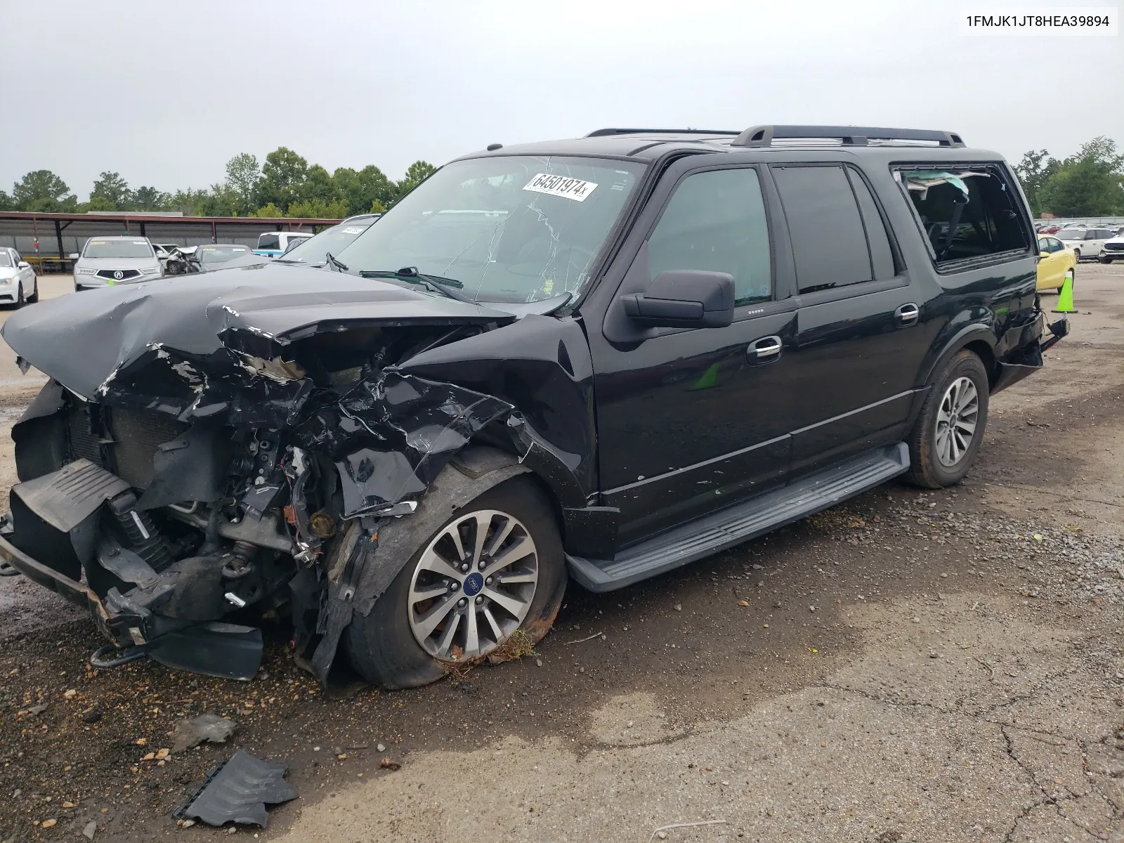 2017 Ford Expedition El Xlt VIN: 1FMJK1JT8HEA39894 Lot: 64501974