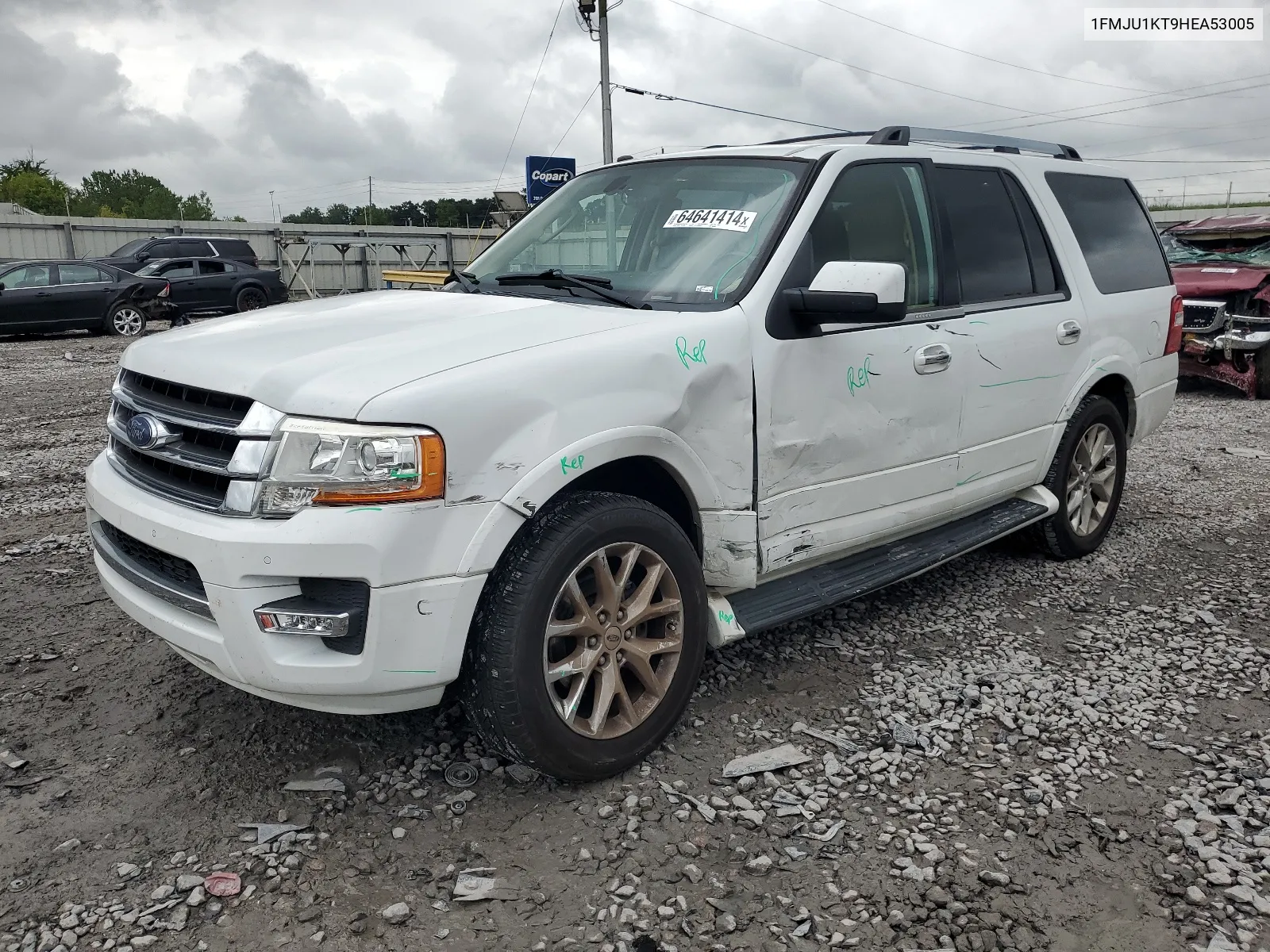 2017 Ford Expedition Limited VIN: 1FMJU1KT9HEA53005 Lot: 64641414