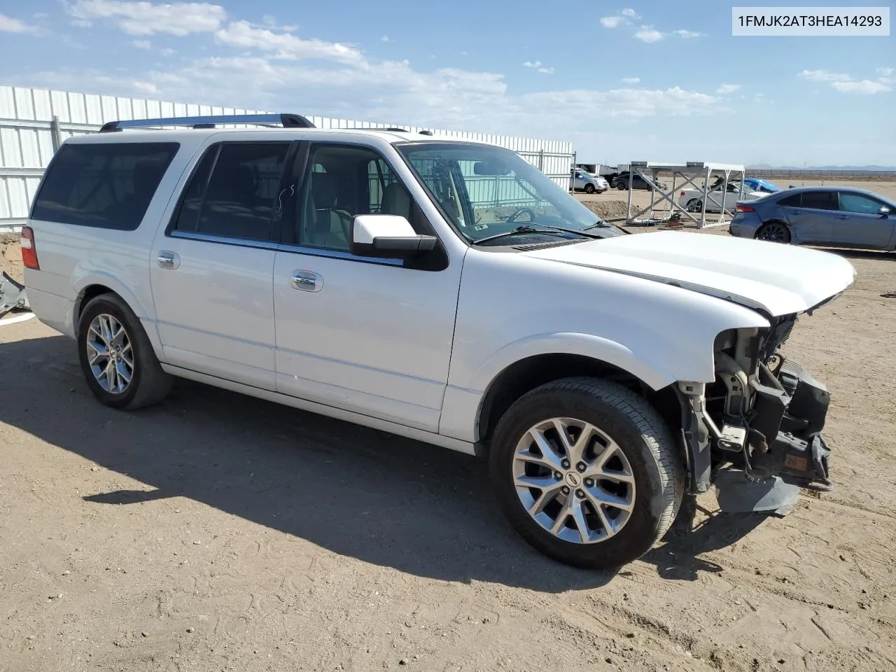 1FMJK2AT3HEA14293 2017 Ford Expedition El Limited