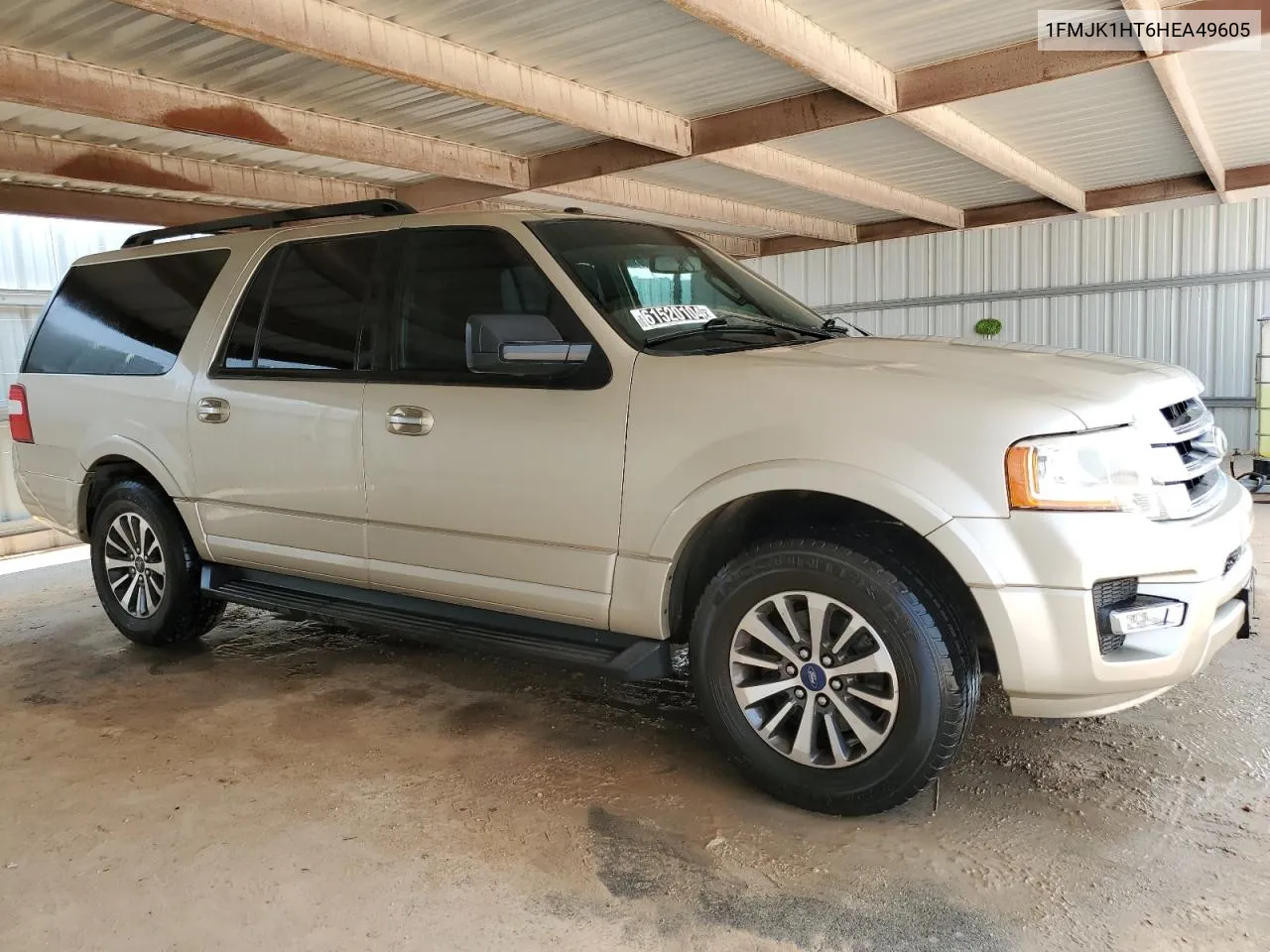 1FMJK1HT6HEA49605 2017 Ford Expedition El Xlt