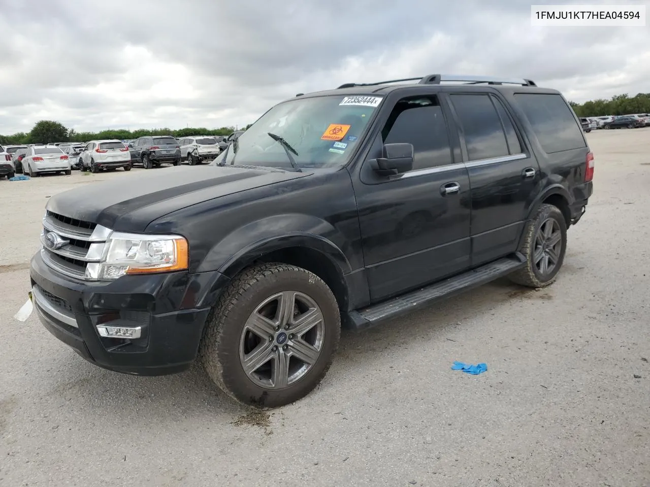 2017 Ford Expedition Limited VIN: 1FMJU1KT7HEA04594 Lot: 72352444