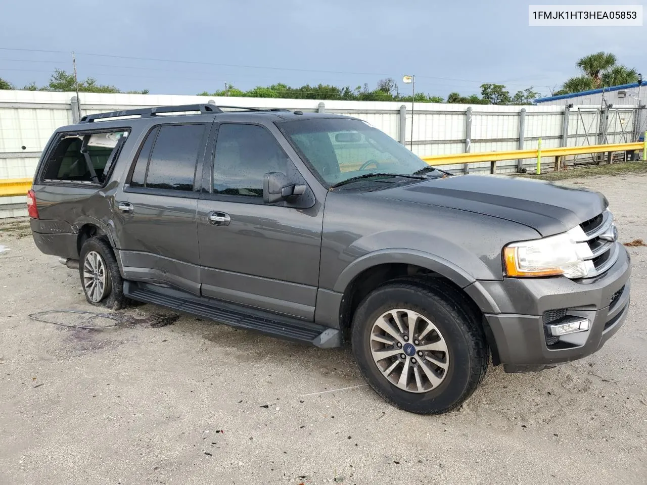 1FMJK1HT3HEA05853 2017 Ford Expedition El Xlt