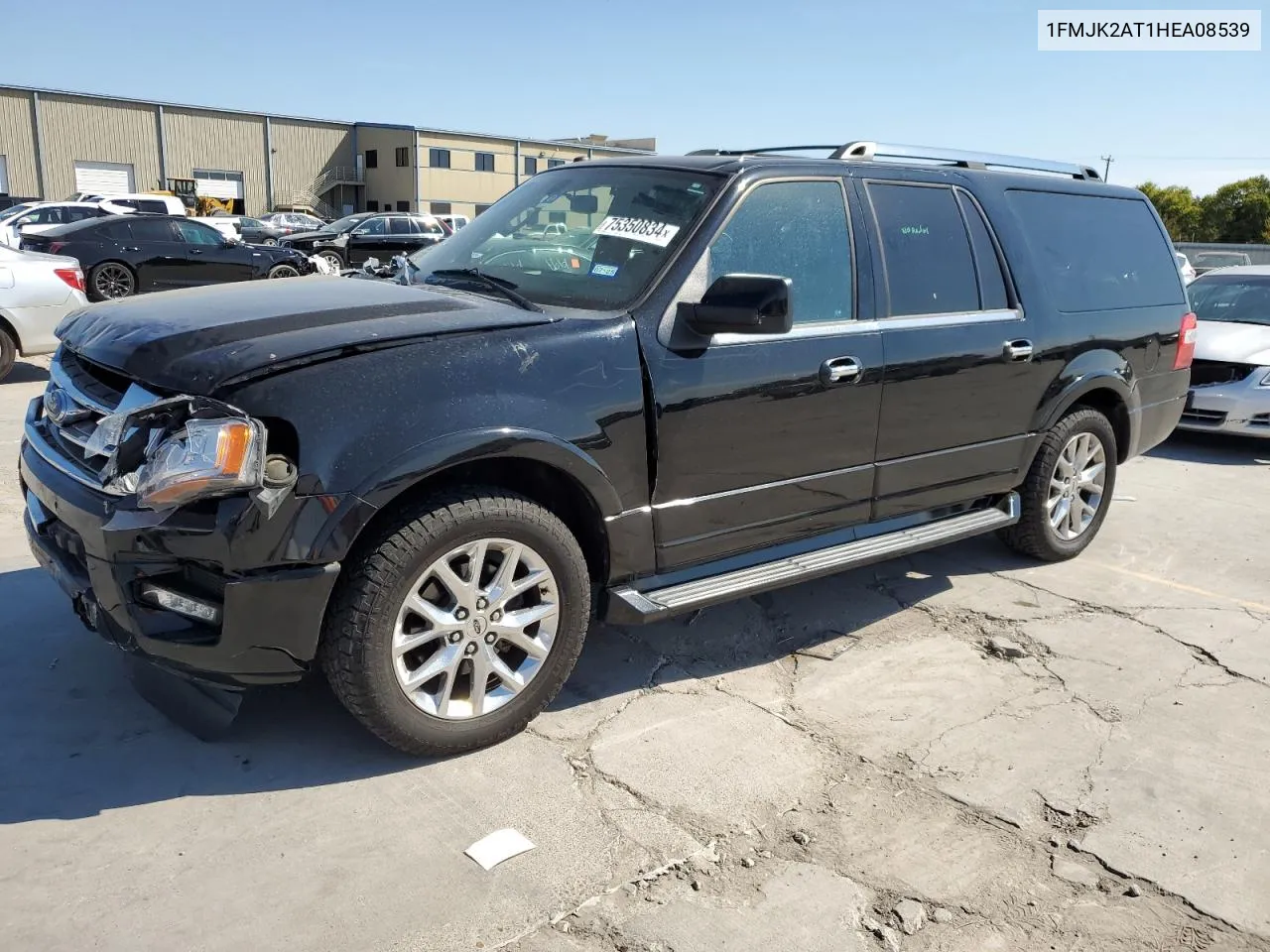 2017 Ford Expedition El Limited VIN: 1FMJK2AT1HEA08539 Lot: 75350834