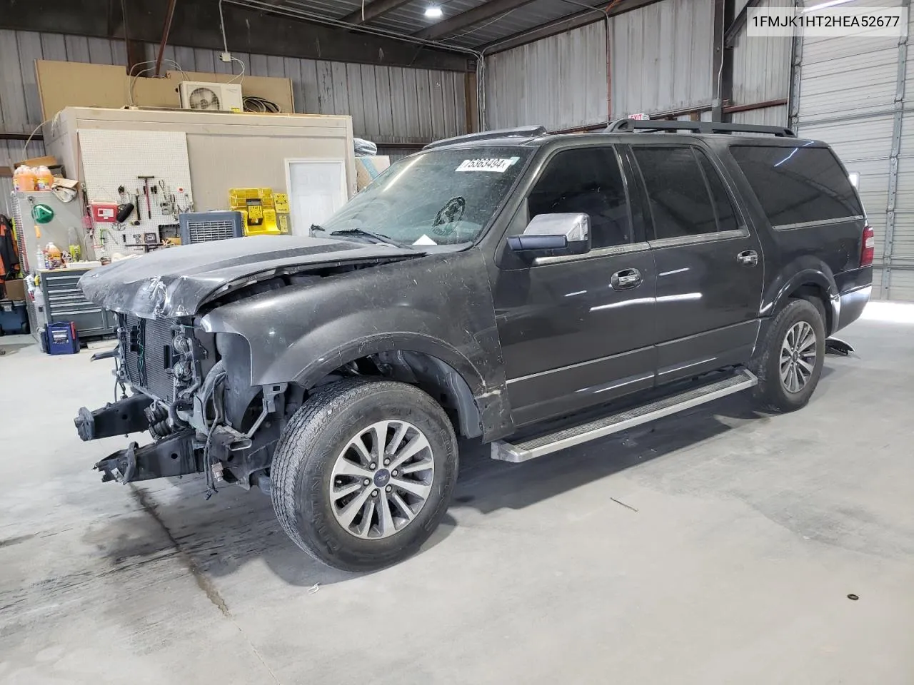 2017 Ford Expedition El Xlt VIN: 1FMJK1HT2HEA52677 Lot: 75363494