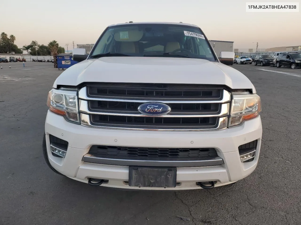 1FMJK2AT8HEA47838 2017 Ford Expedition El Limited