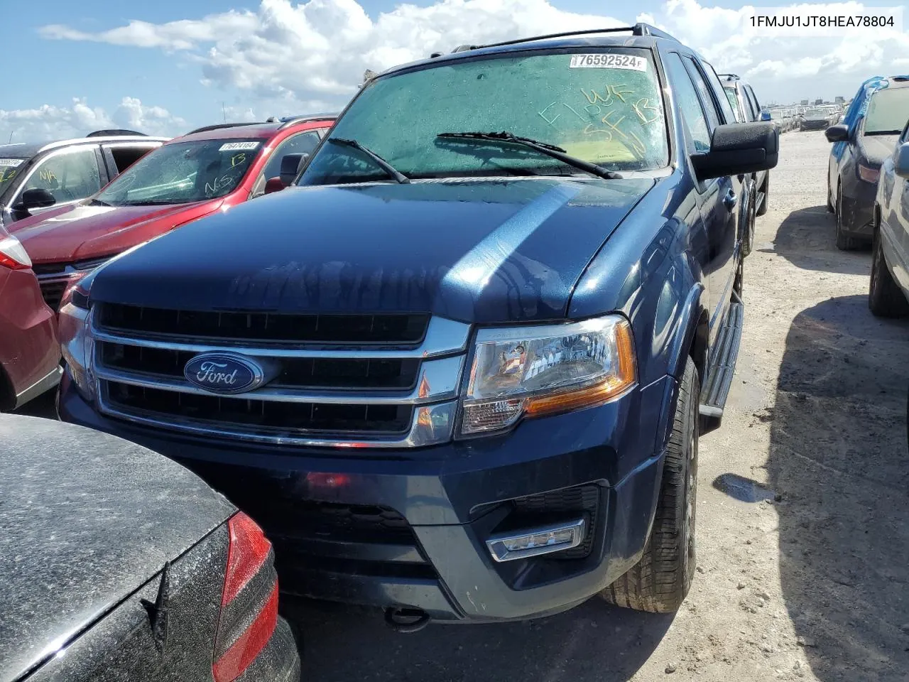 2017 Ford Expedition Xlt VIN: 1FMJU1JT8HEA78804 Lot: 76592524