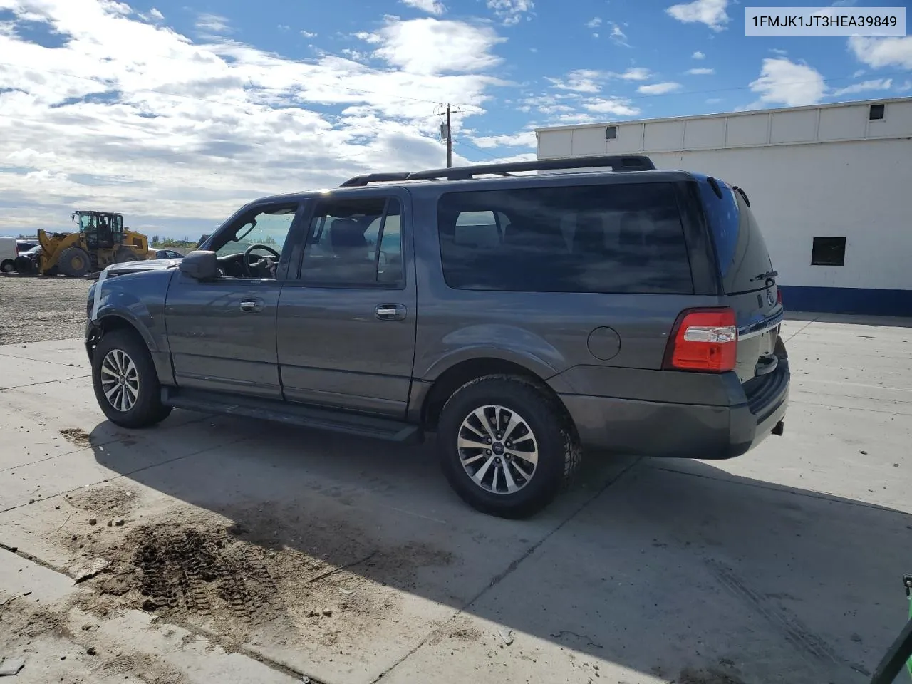 2017 Ford Expedition El Xlt VIN: 1FMJK1JT3HEA39849 Lot: 76727584