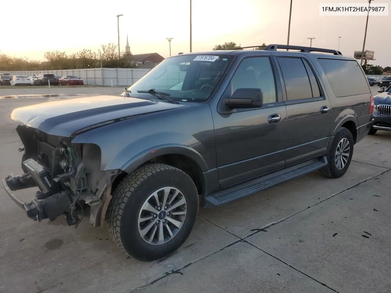 2017 Ford Expedition El Xlt VIN: 1FMJK1HT2HEA79877 Lot: 77976704