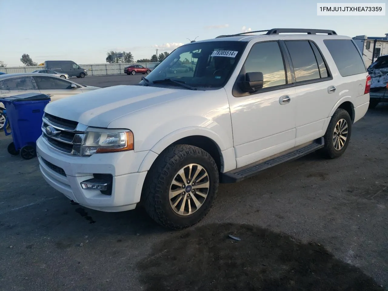 2017 Ford Expedition Xlt VIN: 1FMJU1JTXHEA73359 Lot: 78385514