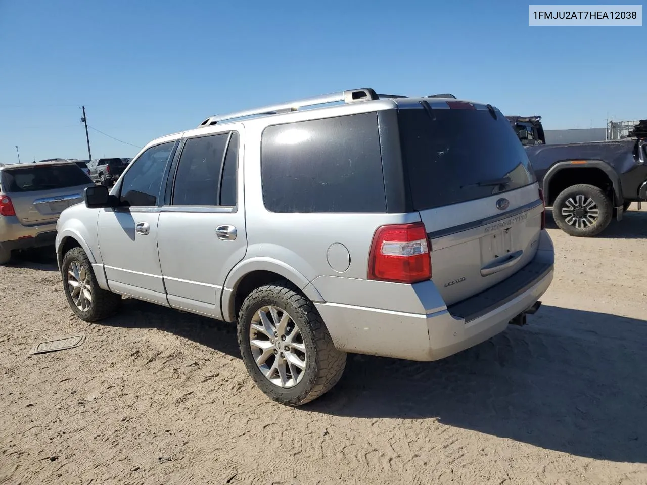 2017 Ford Expedition Limited VIN: 1FMJU2AT7HEA12038 Lot: 78672654