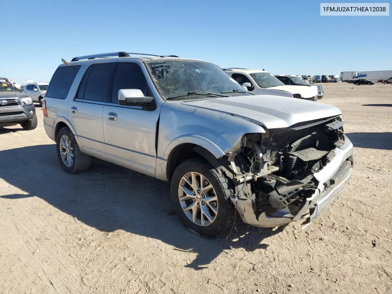 2017 Ford Expedition Limited VIN: 1FMJU2AT7HEA12038 Lot: 78672654