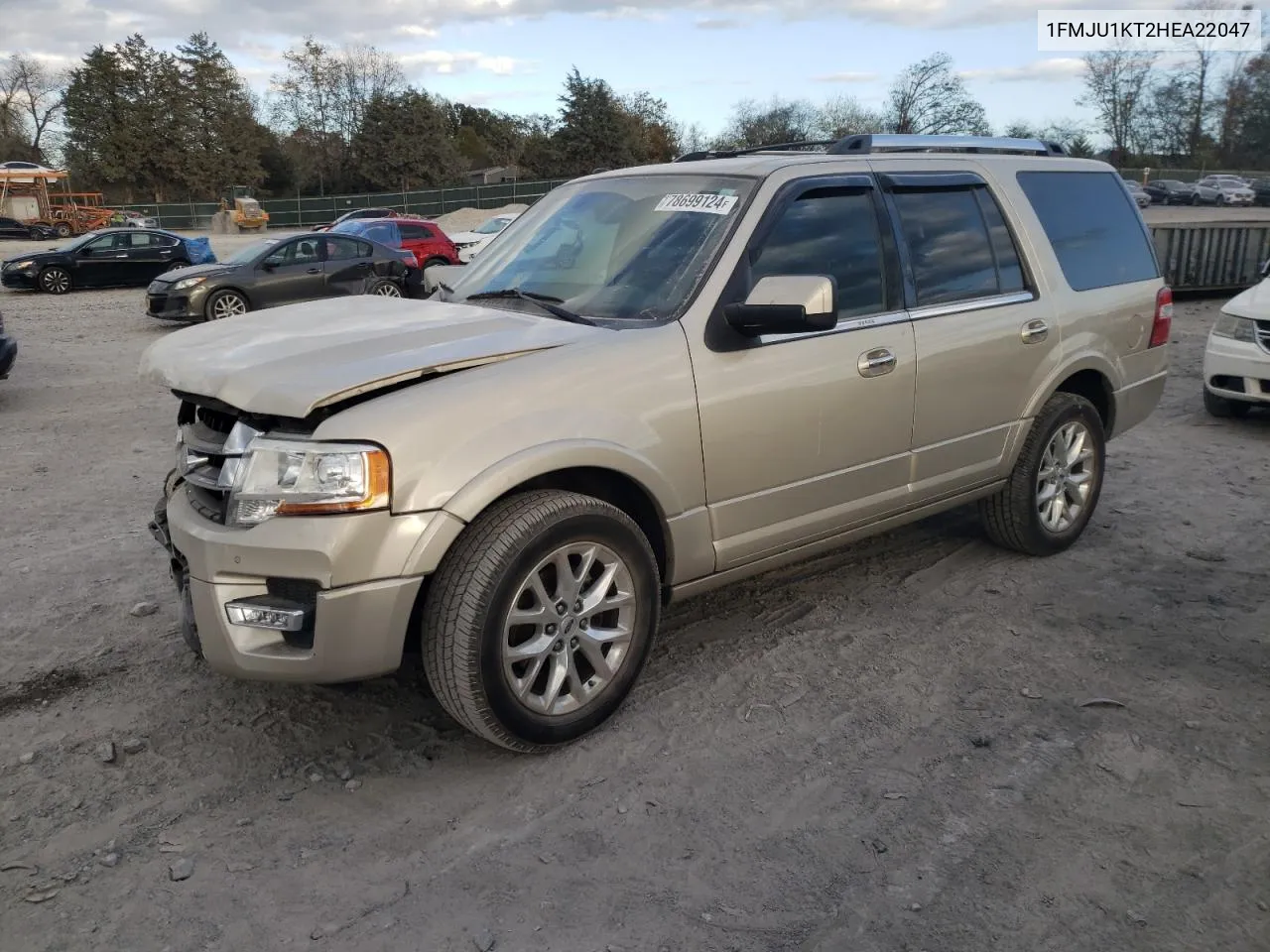 2017 Ford Expedition Limited VIN: 1FMJU1KT2HEA22047 Lot: 78699124